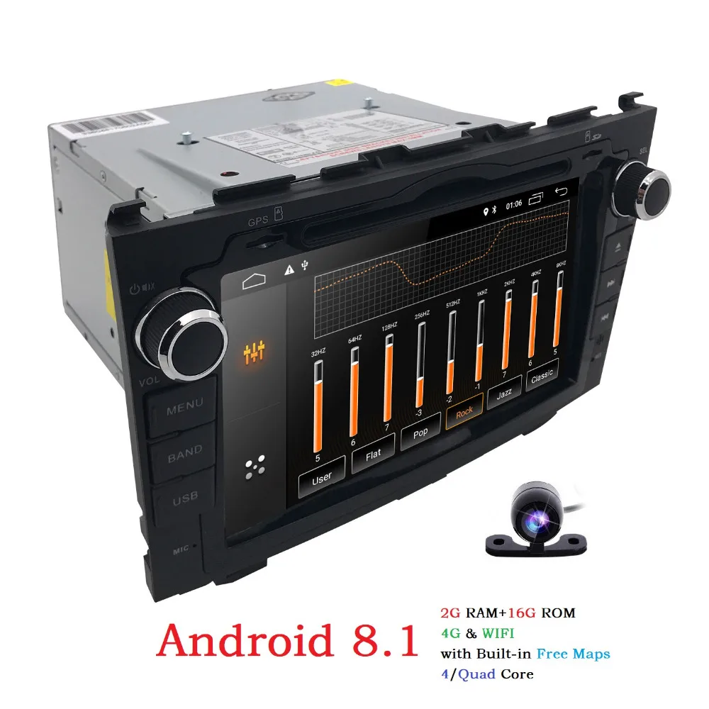 Hizpo 8 дюймов ips Android 1 2 din автомобильный DVD Мультимедийная система стерео радио gps