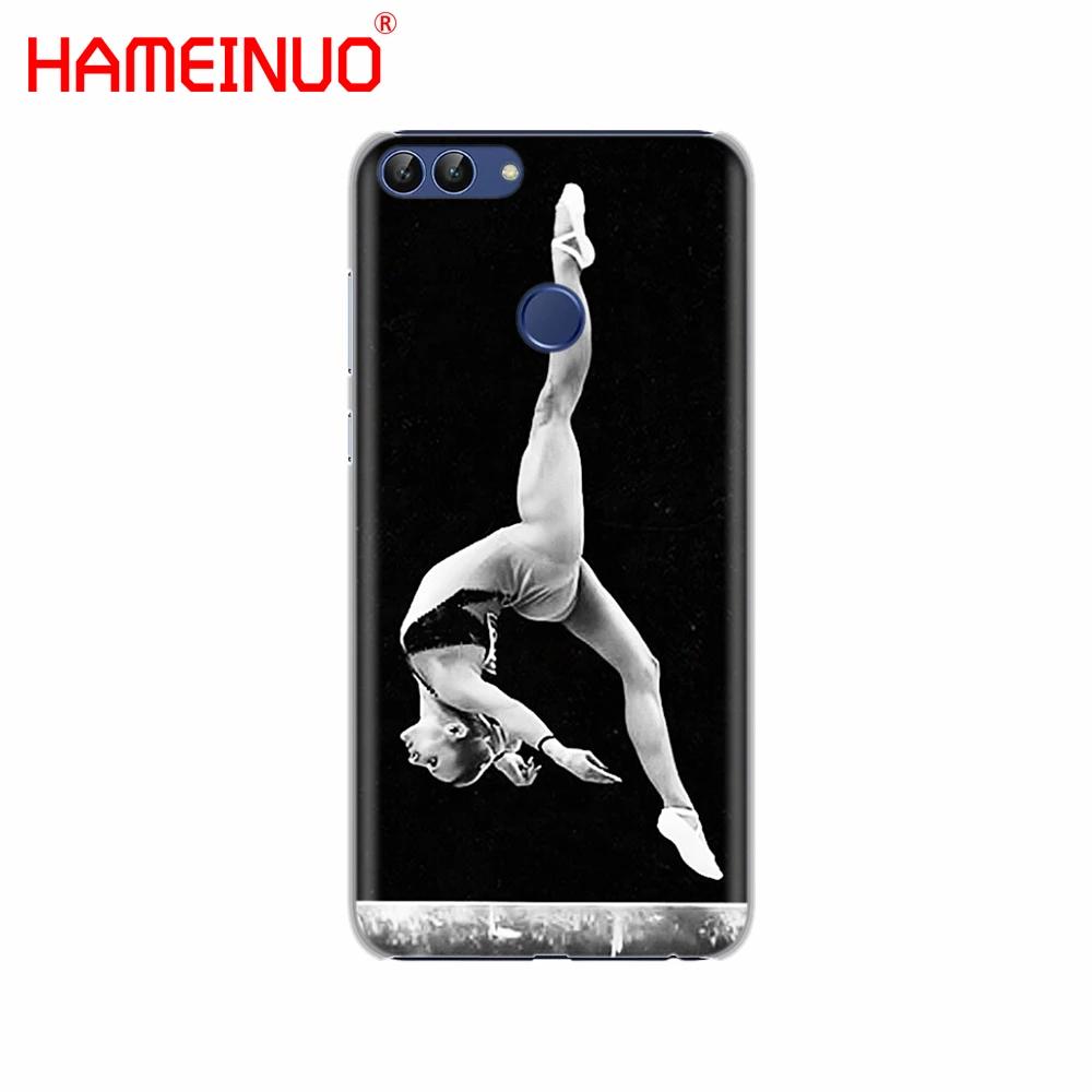 HAMEINUO гимнастический силуэт чехол для телефона Huawei NOVA 2 2S 3e PLUS LITE P smart 2018 enjoy 7s mate 7 8 9