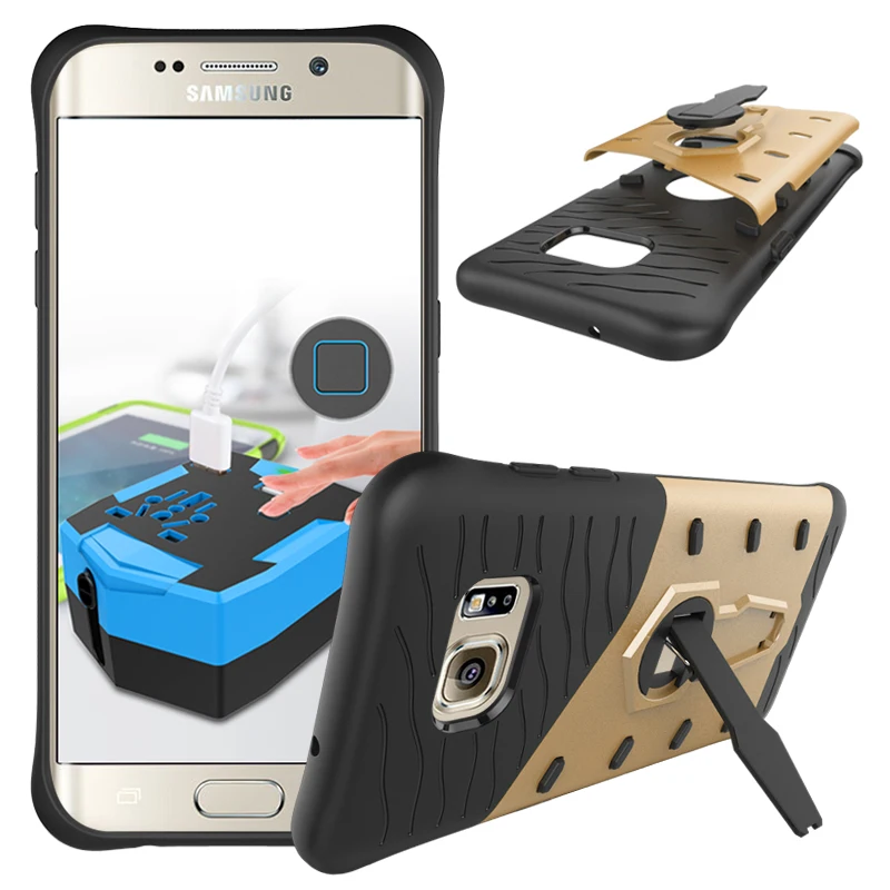 Роскошные 360 Полная Защита Задняя Крышка Для Samsung J2 Pro J3 J5 J7 A5 A7 (2017) ПРИМЕЧАНИЕ 5 S5 S6