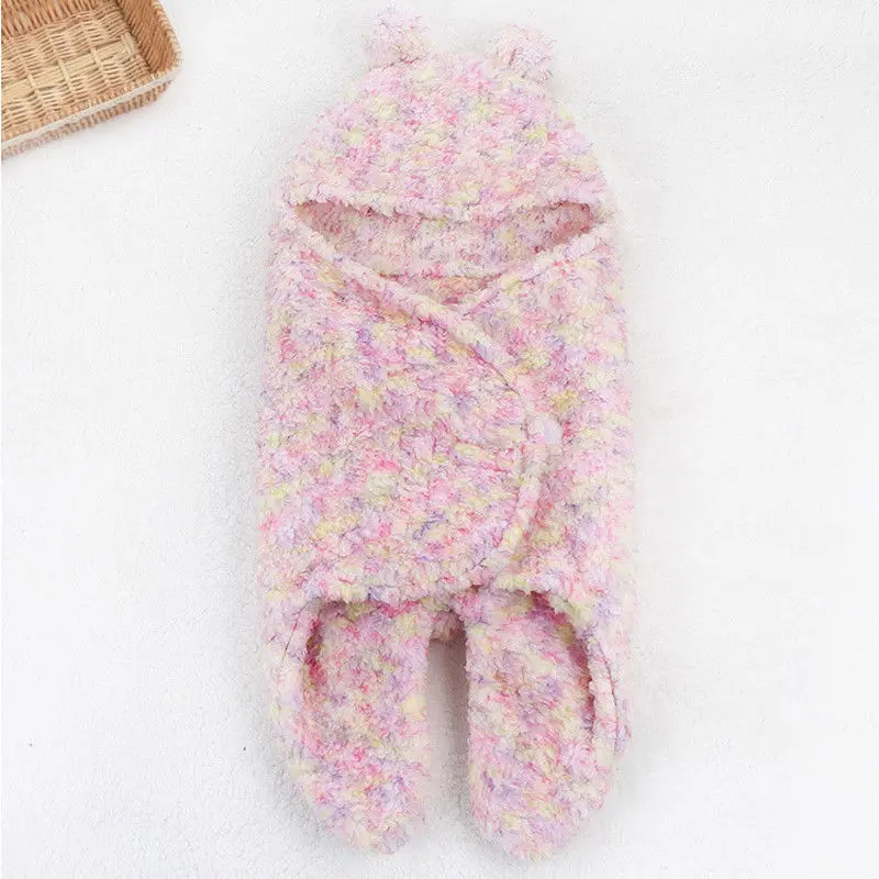 Одежда для новорожденных маленьких мальчиков и девочек Теплый Пеленальный