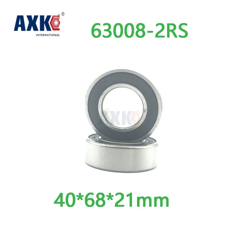 

Axk 63008zz Excavator Bearing 63008 2rs 63008-2rs 40*68*21mm 40x68x21mm Double Shielded Deep Ball Bearings Large Breadth