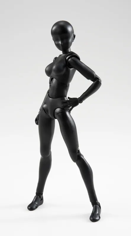100% Оригинальный BANDAI Tamashi Наций S.H.Figuarts (SHF) фигурку тело Чан (сплошной черный цвет