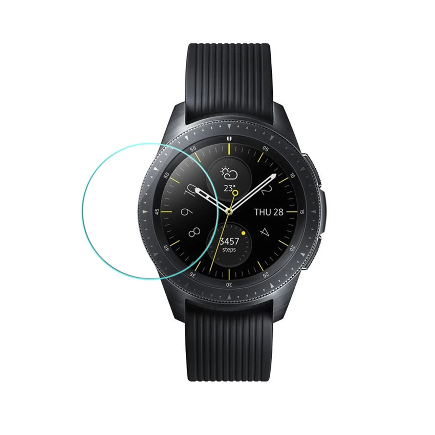 Закаленное стекло для Samsung Galaxy Watch 42 мм/46 мм защита экрана 9H 2.5D защитная пленка |