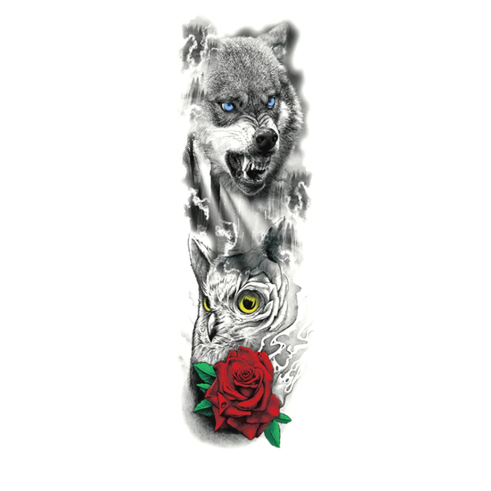 Временные фальшивые татуировки водостойкие наклейки hound часы Череп Покемон