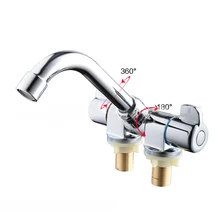 RV Folding 360 Rotation For Bathroom Deck Caravan Boat Mounted Faucet Kitchen Cold & Hot Water Tap Universal 004 RV Accessories