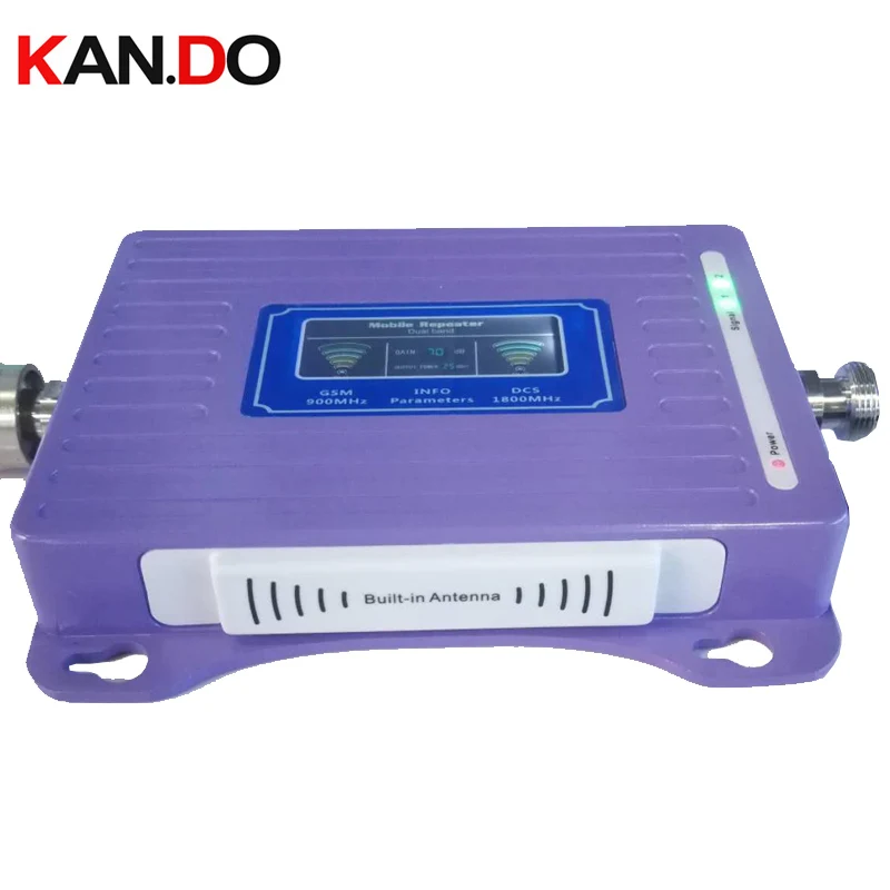 

built-in antenna 2G+4G repeater new model LCD display dual bands GSM DCS booster repeater DCS 900 1800mhz 4g booster