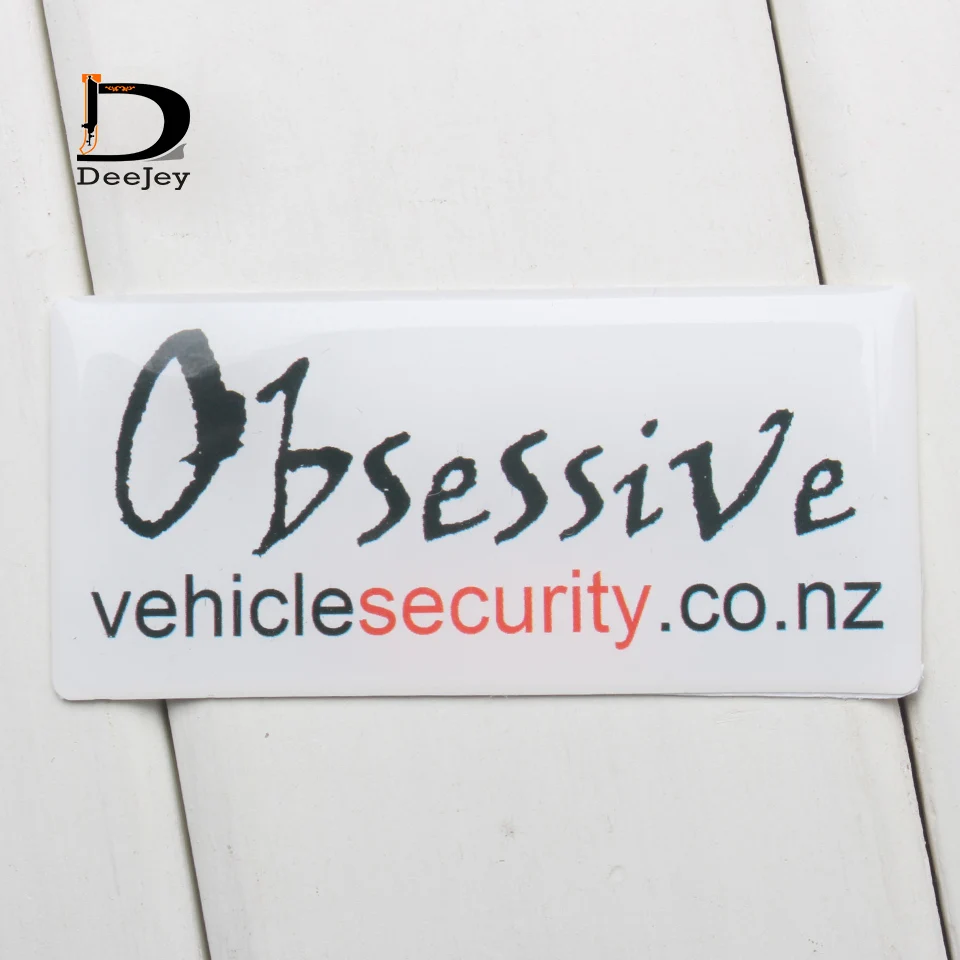 Заказные печатные прозрачные цветные купольные смолы этикетки клейкие