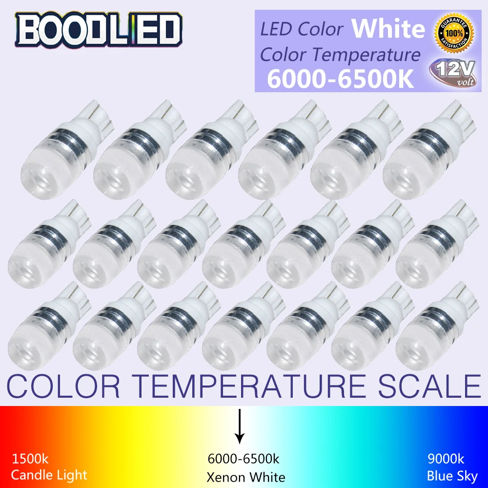 20 шт. светодиодный ные лампы T10 W5W 194 168 12 В|car reading light|car light12v car led lamp |