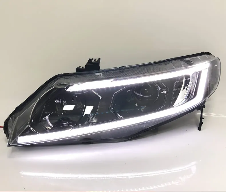 Автомобильный Стайлинг для Honda Civic Bi-xenon двойной объектив HID комплект Автомобильный Стайлинг 8 поколение для Honda Civic фары парковка 2006-2012