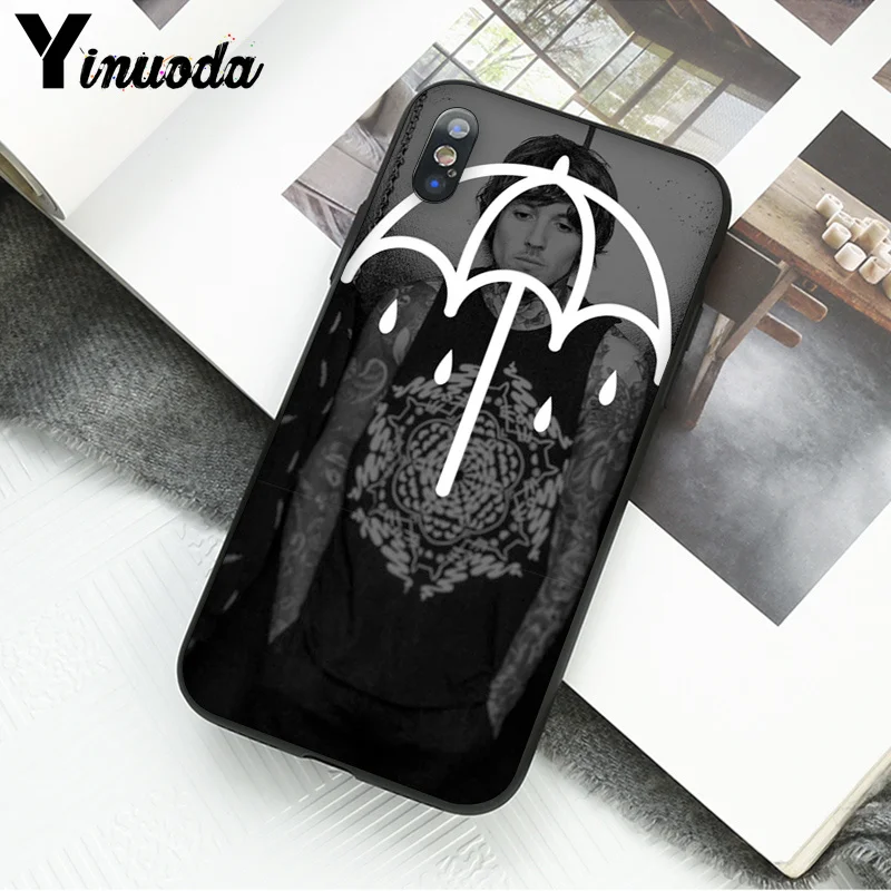A12 Yinuoda BMTH Bring Me the Horizon TPU черный чехол для телефона чехол для Apple iPhone 8 7 6 6S Plus X XS MAX 5 5S SE XR чехол - Цвет: A12