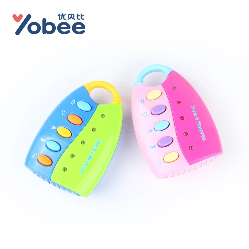 Yobee головоломки музыкальные Ключи игрушки красочные вспышки музыка Smart Remote