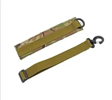 MC Molle водонепроницаемый чехол для наушников тактическая головная повязка модульная гарнитура крышка для наушников W/клейкий ремешок для Аксессуары для наушников - Цвет: MC
