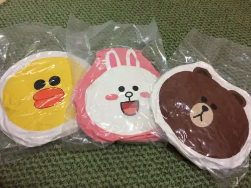 Линия друзья бурый медведь белый кони кролик банни подушки плюшевые игрушки