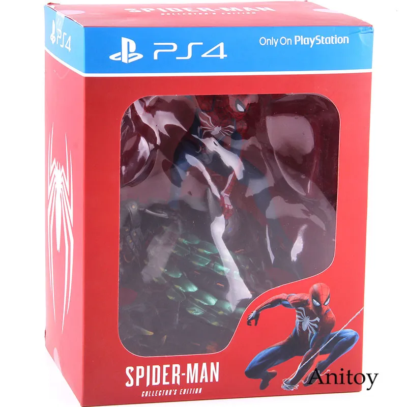 Marvel Limited PS4 Человек-паук коллекционеры издание Человек-паук фигурка экшн Статуэтка из ПВХ Коллекционная модель игрушки