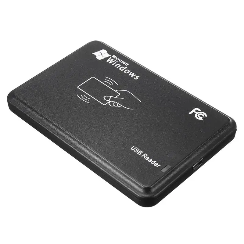 RFID считыватель для контроля доступа 125 кГц черный USB датчик приближения|rfid reader|rfid