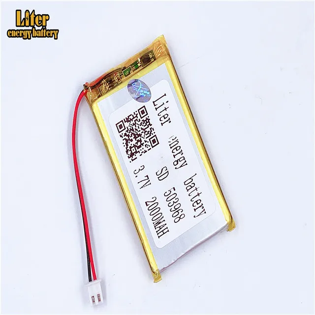 XHR-2P 2.54 2000mAh 3.7V in the special offer core lithium polymer battery 503968 504070 | Электроника