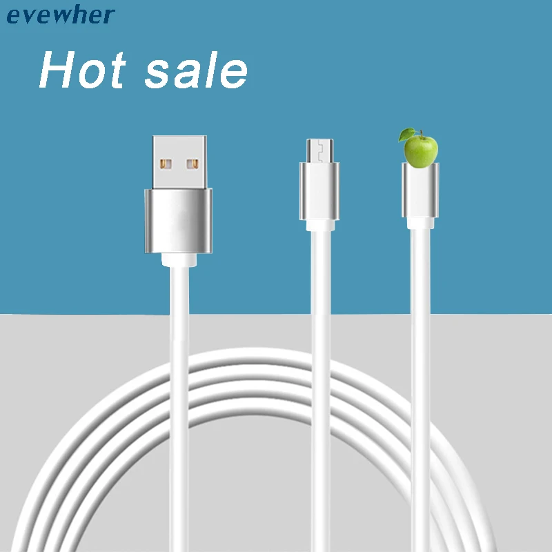 1/2 м USB кабель для iPhone Android Micro быстрая зарядка линия мобильного телефона зарядное