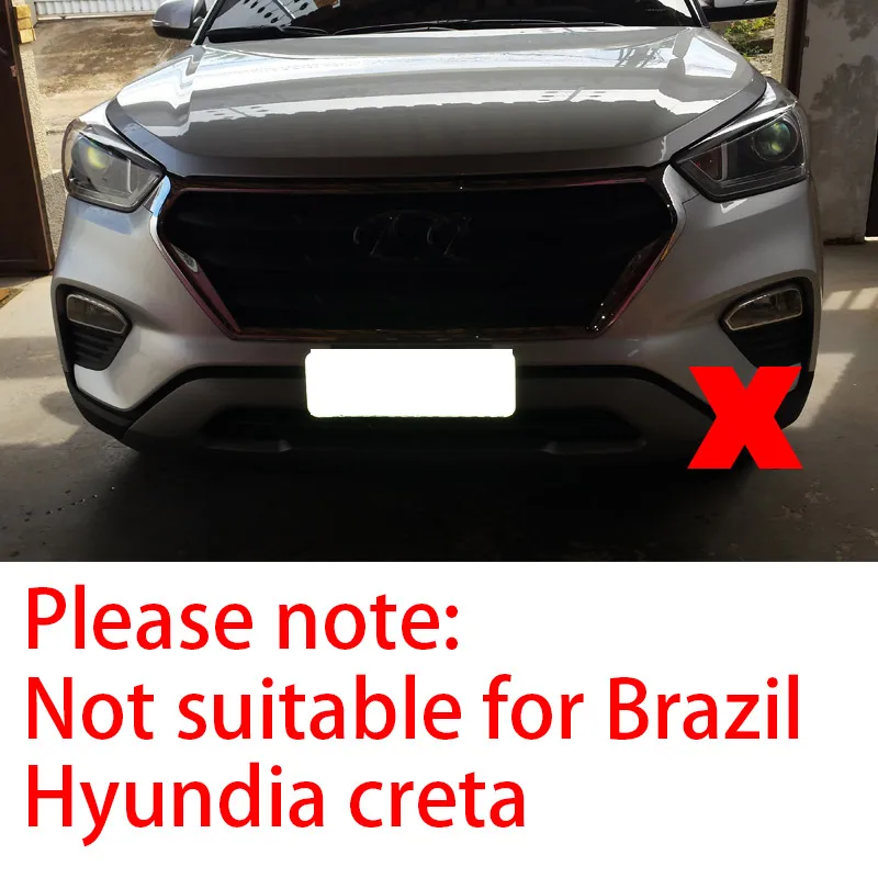 Vtear для хендай крета Hyundai creta ix25, аксессуары для передних и задних противотуманных фар, рамка, отделка ABS, хром, внешний ремонт,,, автомобильный стиль,автотовары,аксессуары для авто