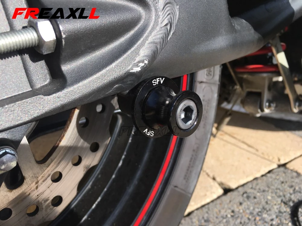Подставки с ЧПУ для мотоцикла винты шпуля слайдер Для SUZUKI SFV Gladius SFV650 2009 2014 8 мм