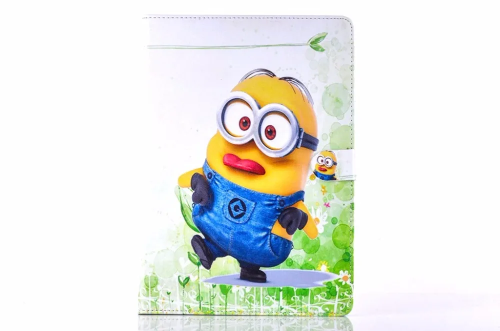 Чехол для планшета apple ipad 2 3 4 9 7 &quotЧехол с миньонами мультфильм папа Стенд PU