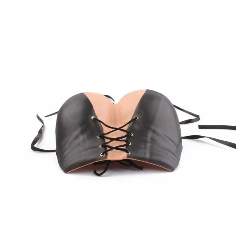 Женская Леди кошка девушки ЕВА искусственная грудь имитация груди платье для