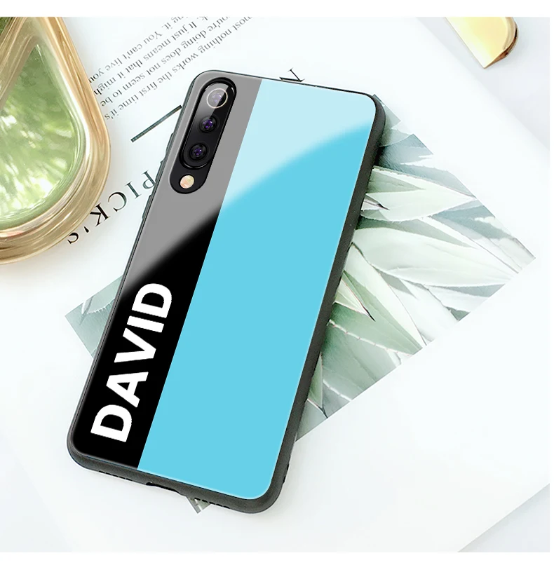 Для Xiaomi mi 9 чехол Mofi для Xiaomi mi 9 чехол с надписью и именем для Xiaomi mi 9 SE чехол красный mi Note 7 Pro mi 8 Lite A2 Max 3