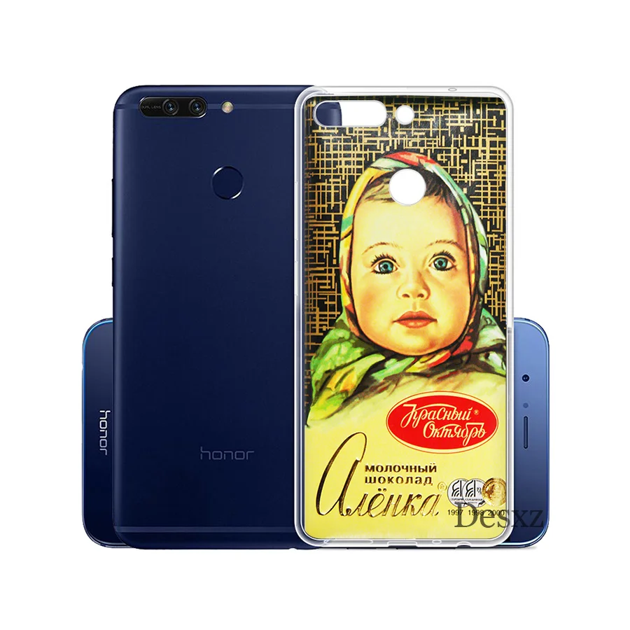 Шоколадный чехол для телефона Huawei Honor 6A 7A 7C 6C 7X Pro 8 8X9 10 Lite Play|Чехлы-накладки| |