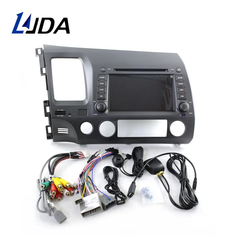 Автомагнитола DSP Carplay 2 Din Android 10 0 для HONDA Civic 2007 2011 Wi Fi автомобильный мультимедийный