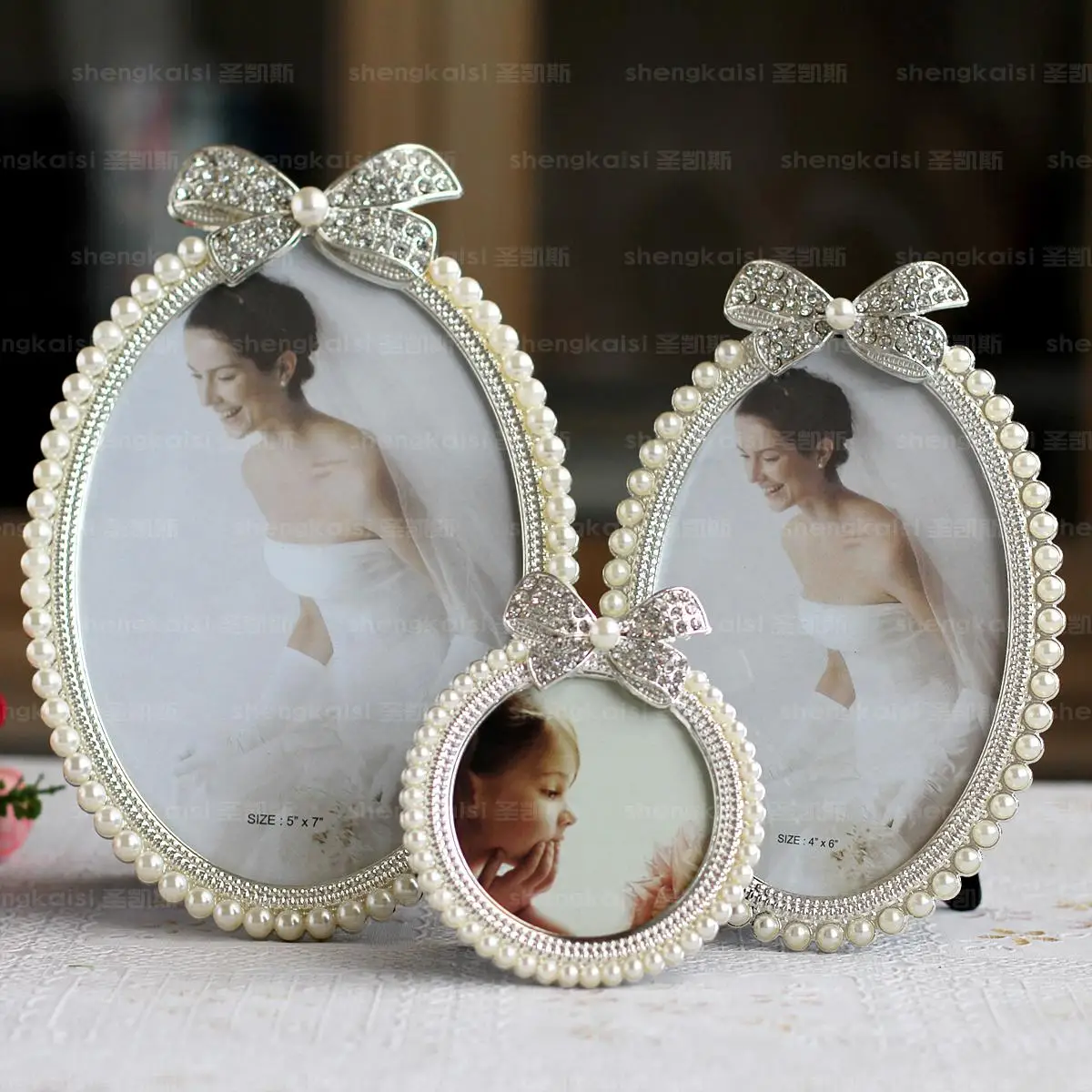 Фоторамка с жемчугом фоторамка высокого качества свадебное платье домашний