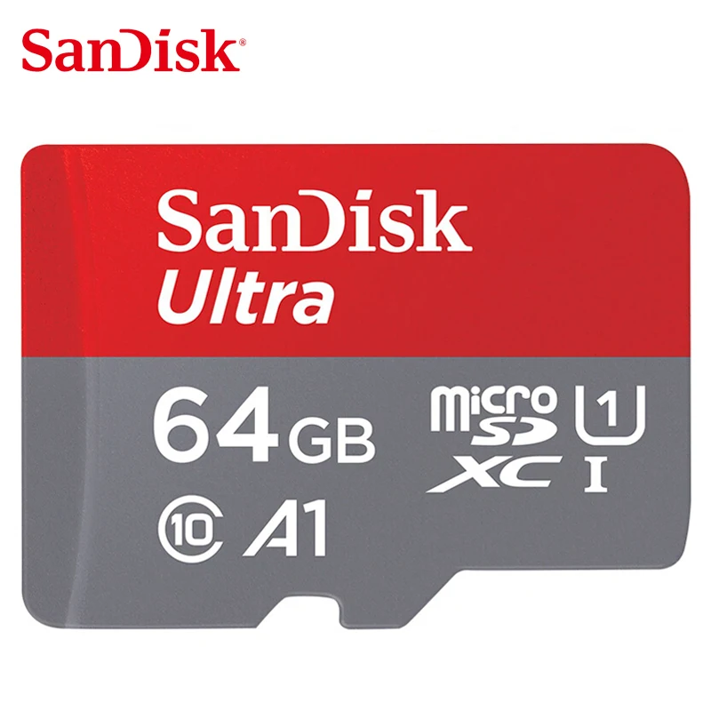 Карта памяти SanDisk Ultra micro SD для смартфона 256 ГБ 200 128 64 32 16 карта microSDHC/SDXC чтения до 98