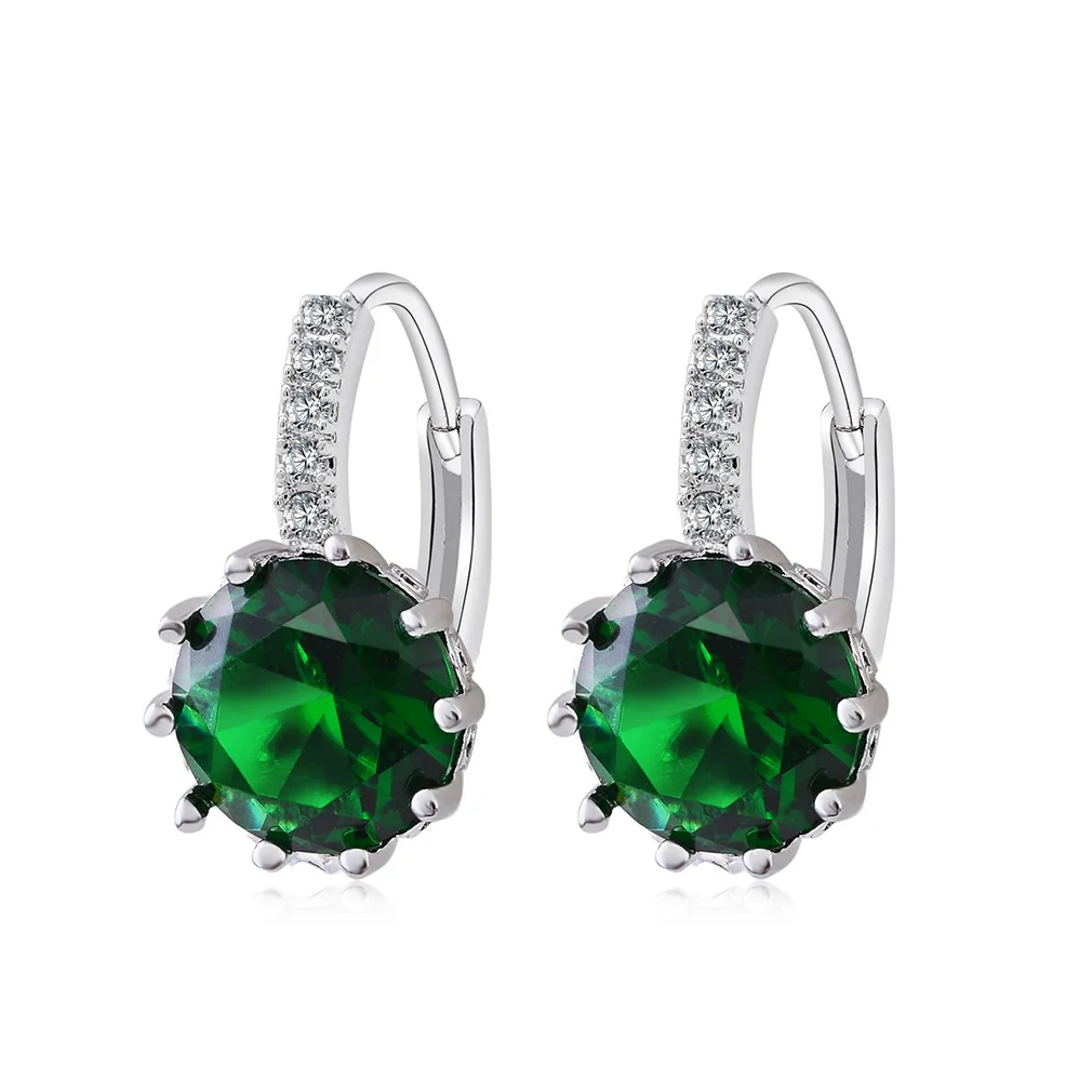 Brokenstone NEW Resist allergic popular zirconia earrings Jewelry for women | Украшения и аксессуары