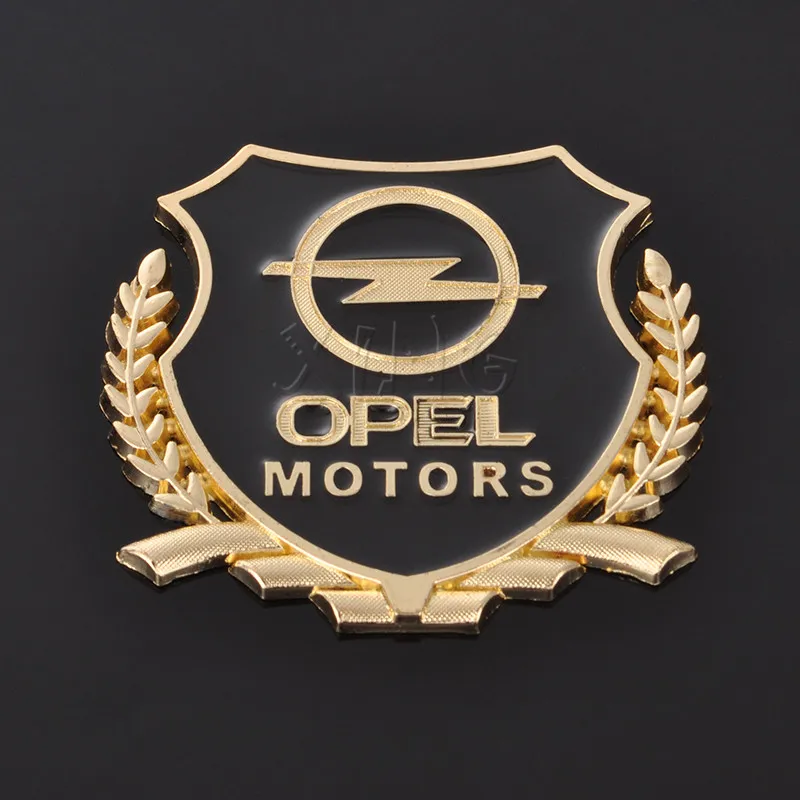 For Opel Gold Автомобильная наклейка, эмблема, наклейка для Opel Zafira a b Astra h g j k f Mokka Corsa b c d Vectra Insignia Motors, VIP значок, автомобильный стиль - Название цвета: For Opel Gold