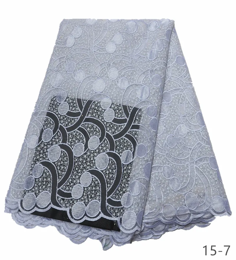 

Wholesale Latest French White African Lace Fabric 2019 High Quality White French Lace Fabric for Party Wedding Dress Clothes
