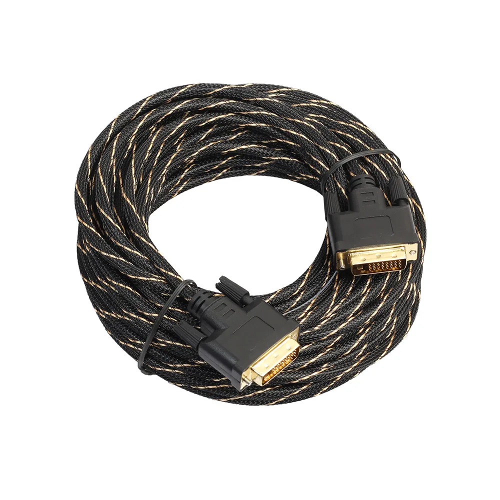 Кабель связи EPULA с ЖК-экраном и цифровым монитором DVI D 3/1 золотой 24 + 1 Pin двойной