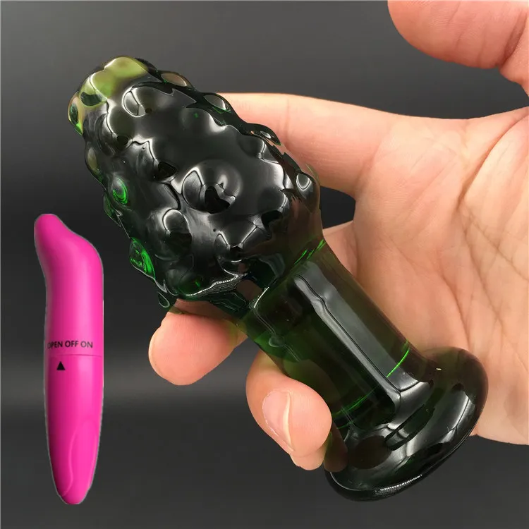 2 шт./лот вибратор и зеленое дерево имитация анального пениса секс игрушка для