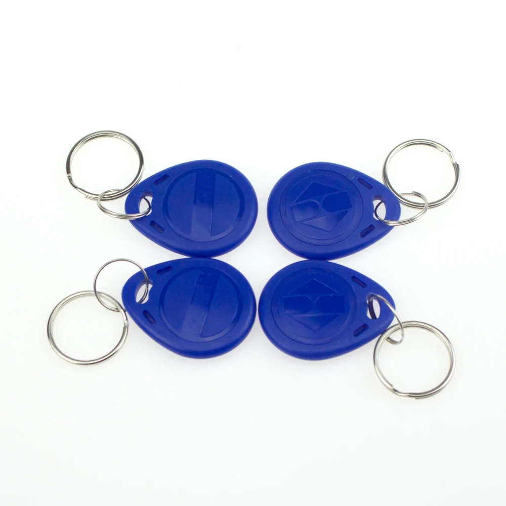 Комплект из 10 шт./20/50/100) RFID 125 кГц EM4305/T5577 читать и перезаписываемый записываемых брелоков для записи, брелки для ключей, доступ Управление ключ карты тега