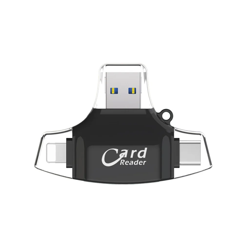 Большая Акция все в 1 TypeC Micro SD кардридер Microsd SDXC/SDHC адаптер TF Память Прямая