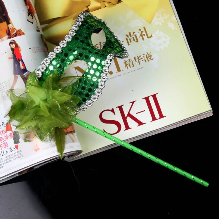 Новинка 2014. Вечерние Маски с блестками. Венецианские маски для Хеллоуина.