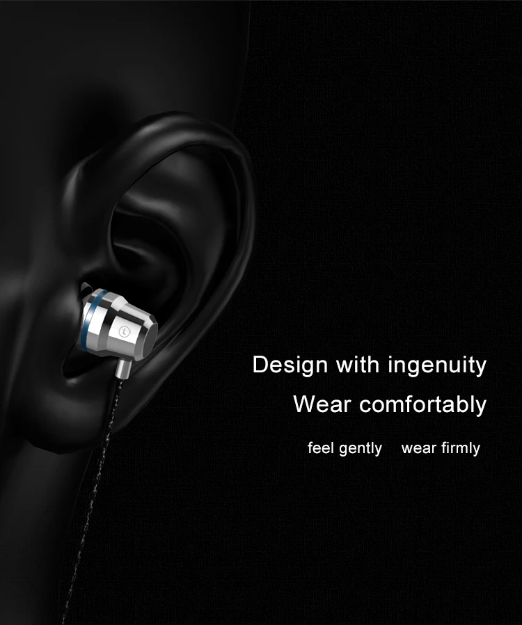 GIAUSA G83 HIFI спортивные наушники с HD микрофоном, модные наушники, Бас Сабвуфер, проводные наушники-вкладыши, наушники для телефона/ПК, стерео звук