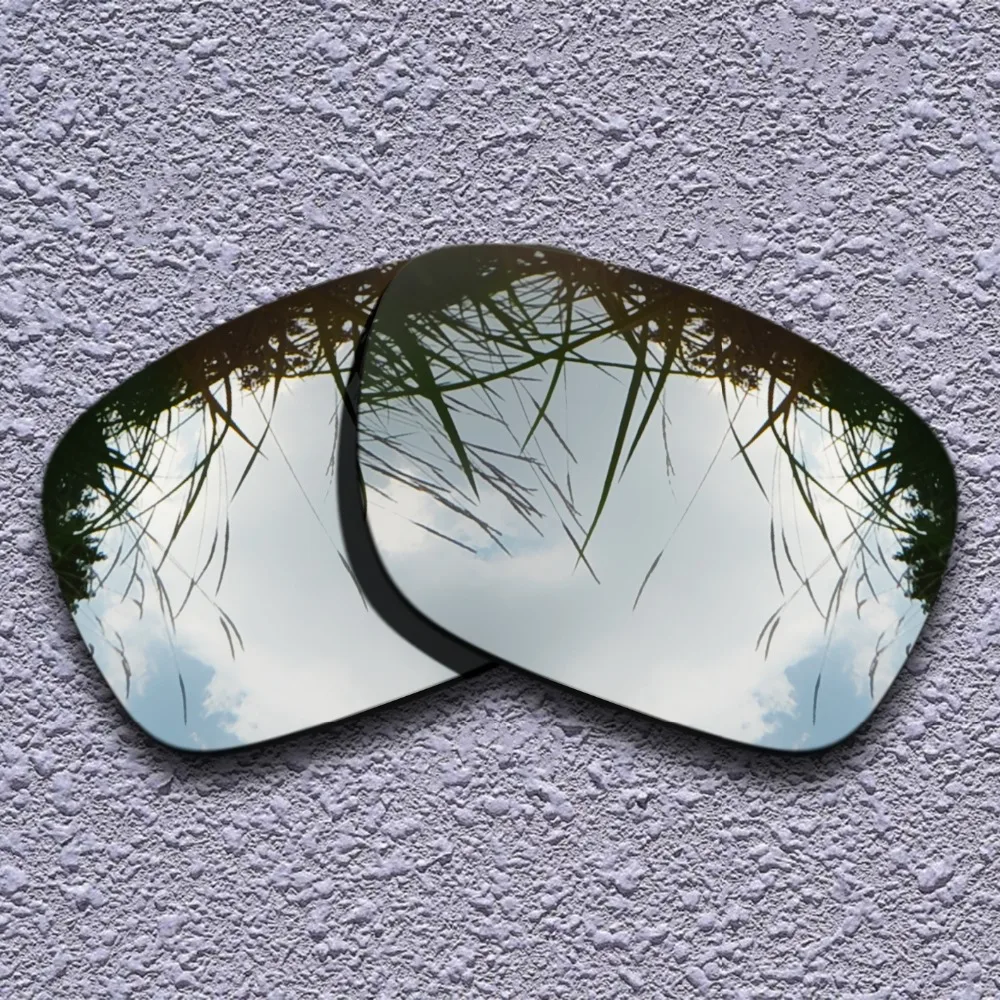 Серебряные Титановые и огненно красные поляризованные Сменные линзы для