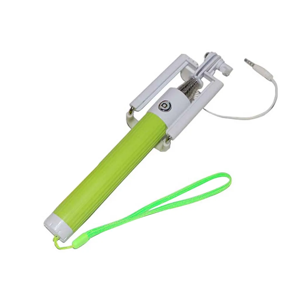 2017 Tripod Flexible Wirless Extendable Hand Monopod Selfie Stick with wire |