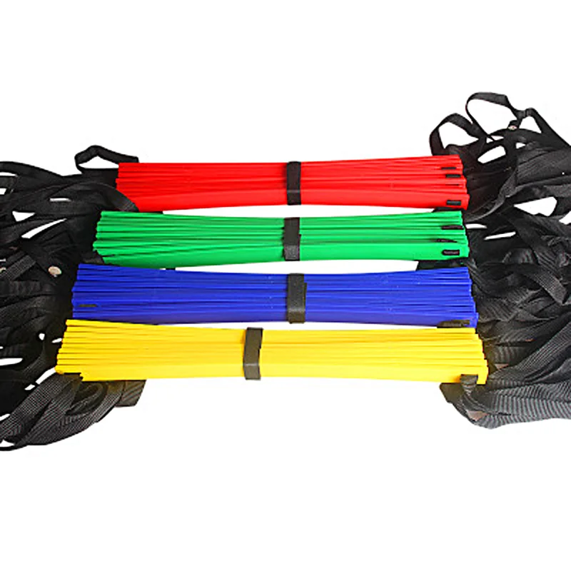 DropshippingHigh Quality Outdoor Sports 4M 8 Rung Agility Ladder for Football Soccer Speed Carry Bag Training Equipment 4 colors | Спорт и