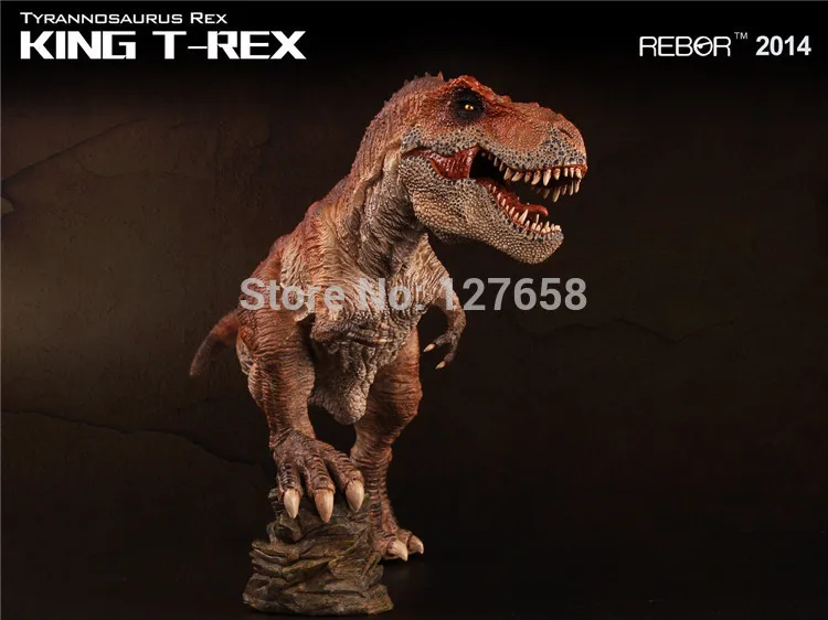 Rebora 1:35 динозавр Палеонтологическая коллекция король T-REX Гараж Комплект статуя для фанатов подарок на праздник