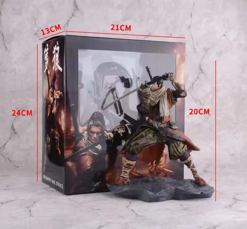 20 см SEKIRO Shadows Die Twice игровые фигурки аниме ПВХ Фигурки игрушки Аниме для детей