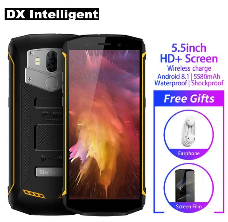 BLACKVIEW BV5800 Pro IP68 Водонепроницаемый смартфон 5 &quotMT6739 4 ядра 2 GB 16 Android 8 1 13MP 5580 ма ч