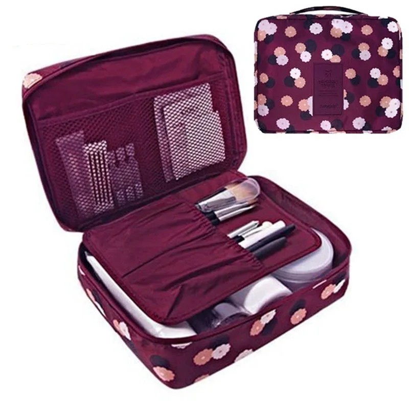 

Women Cosmetic Bag Multifunction Organizer Waterproof Portable Makeup Bag Travel Necessity Beauty Case Wash Pouch Makeup Bag