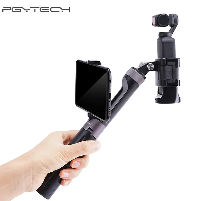 PGYTECH Osmo Карманный Ручной штатив удлинительная ручка w держатель для телефона для DJI Osmo action gopro 6 7 аксессуары для экшн-камеры
