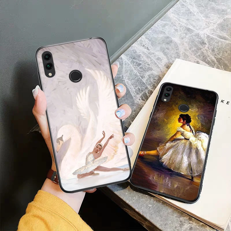 Силиконовый чехол для Huawei honor 6A 7A Pro 7X 8 Lite 8A 8X 8C 9 Note 10 View 20 20S 9X | Мобильные телефоны и