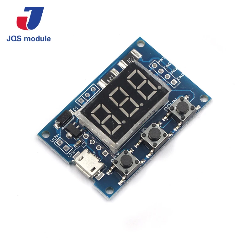 Постоянный ток 5 30V микро USB 5V Мощность независимый генератор pwm 2 канала