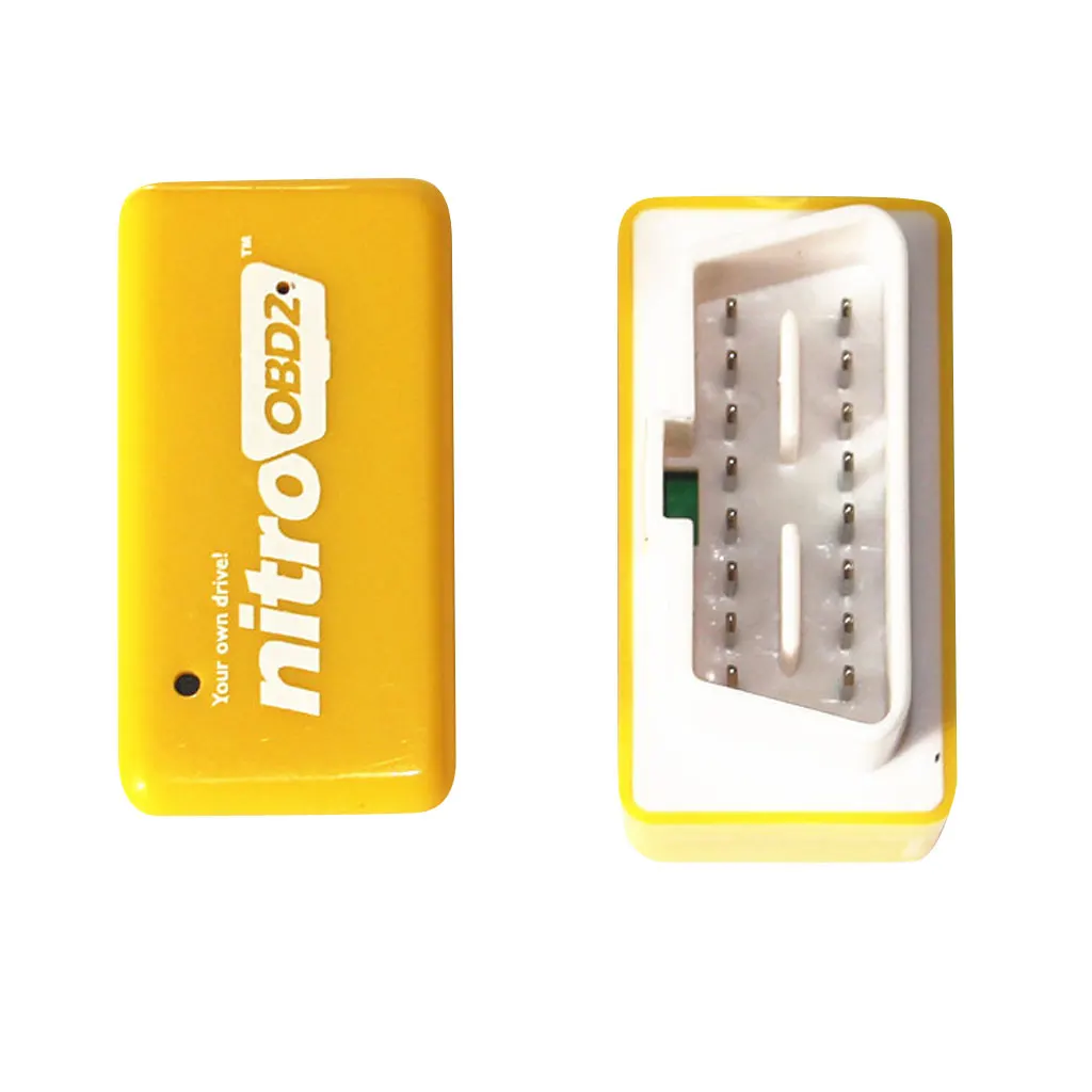 Горячая EcoOBD2 и Nitro OBD2 бензиновая вилка и привод производительность для Benzine Eco OBD2 ECU чип тюнинговая коробка 15% экономия топлива